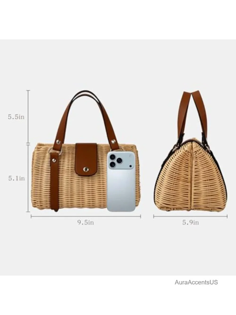 N/A structured rattan